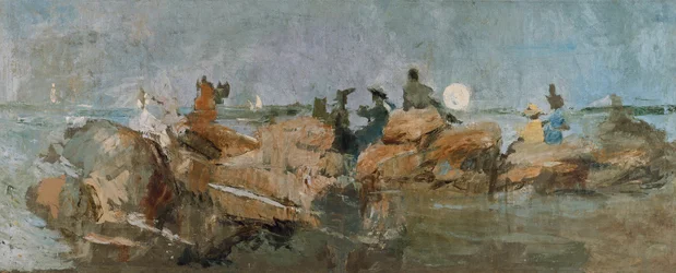 Abenddämmerung an der Mole III